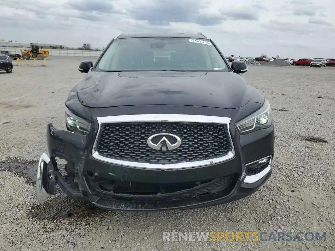 5 Photograph of a damaged car 5N1DL0MM2KC555163 INFINITI QX60 2019