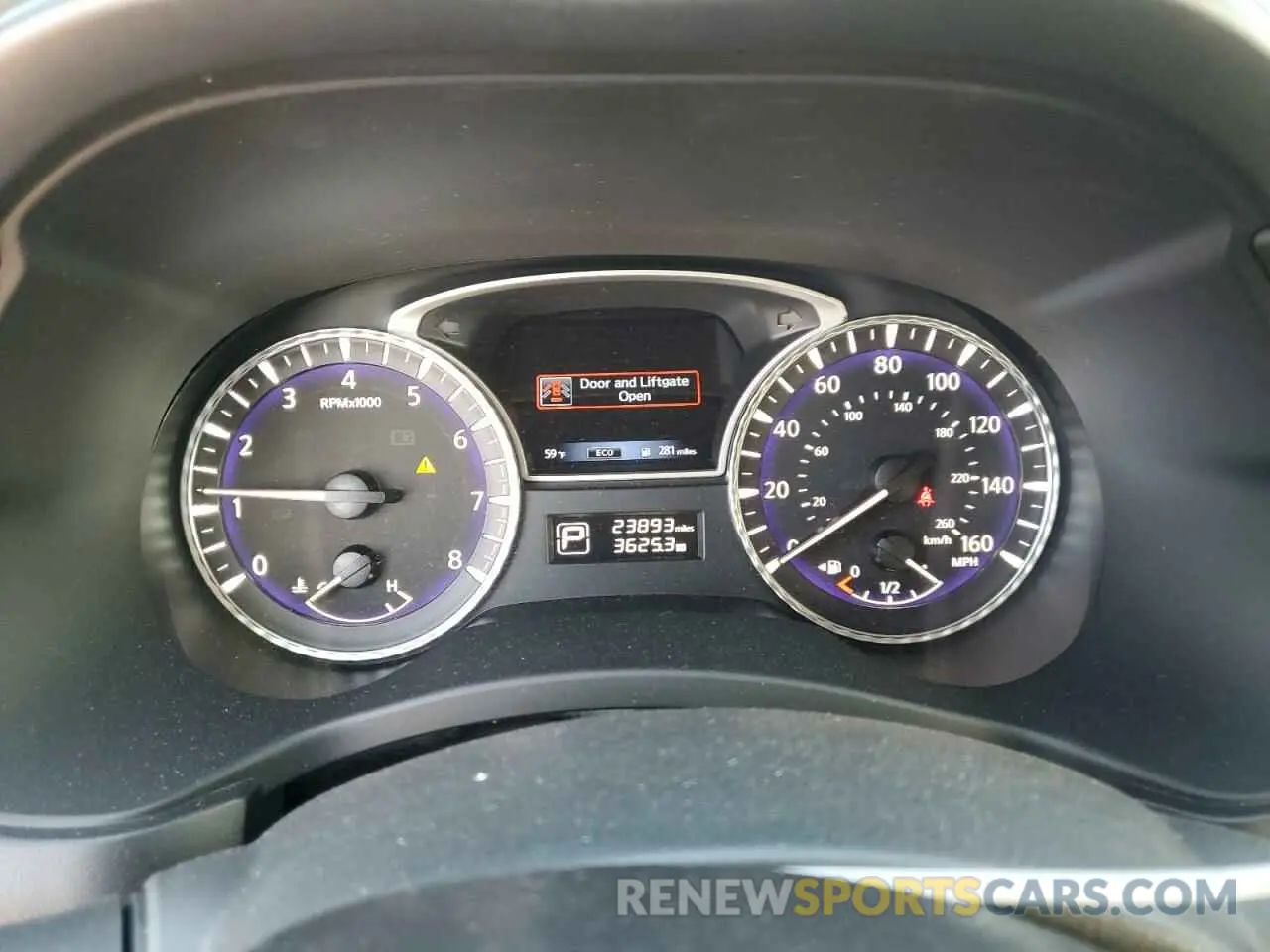 9 Photograph of a damaged car 5N1DL0MM2KC561173 INFINITI QX60 2019