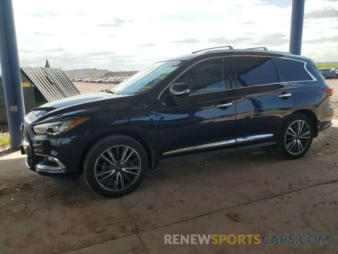 1 Photograph of a damaged car 5N1DL0MM2KC561741 INFINITI QX60 2019