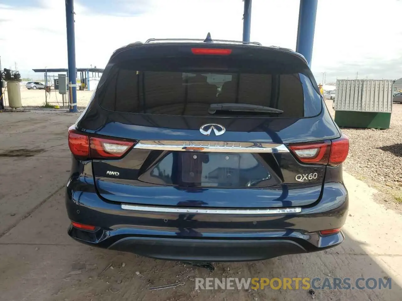 6 Photograph of a damaged car 5N1DL0MM2KC561741 INFINITI QX60 2019
