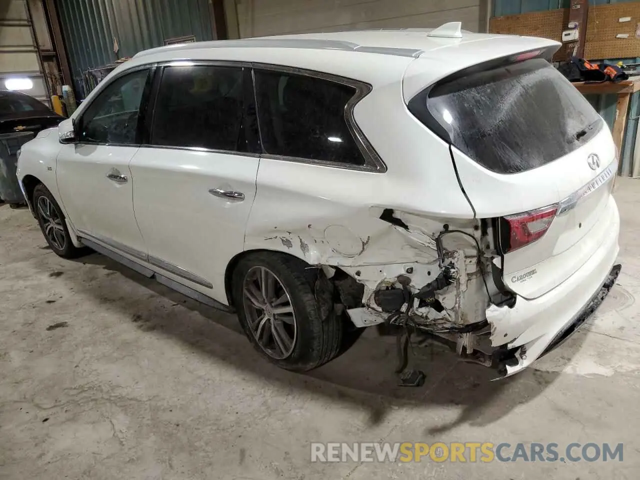 2 Photograph of a damaged car 5N1DL0MM3KC505775 INFINITI QX60 2019