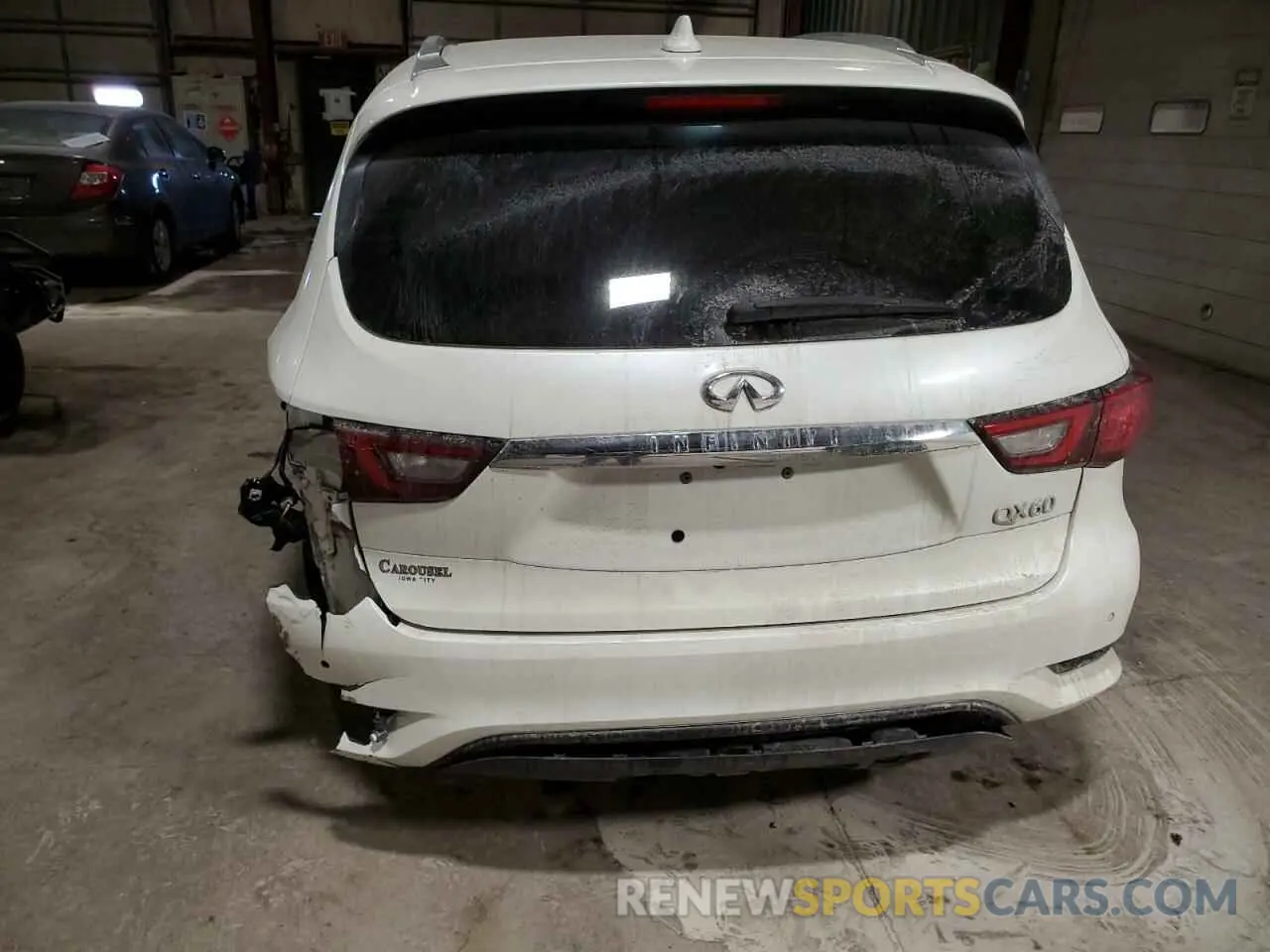 6 Photograph of a damaged car 5N1DL0MM3KC505775 INFINITI QX60 2019