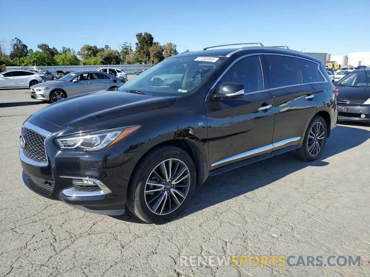 1 Photograph of a damaged car 5N1DL0MM3KC506036 INFINITI QX60 2019