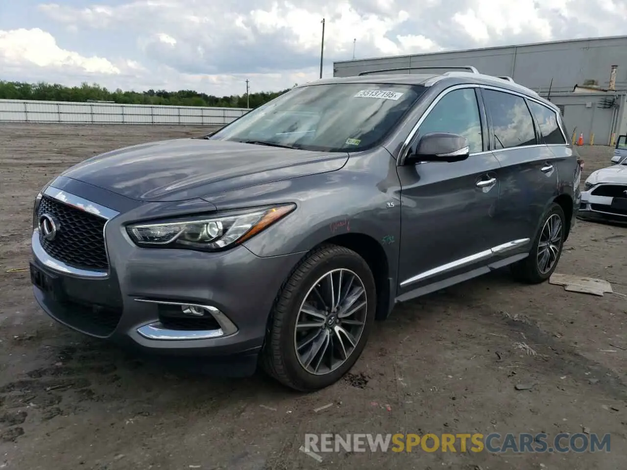 1 Photograph of a damaged car 5N1DL0MM3KC507445 INFINITI QX60 2019