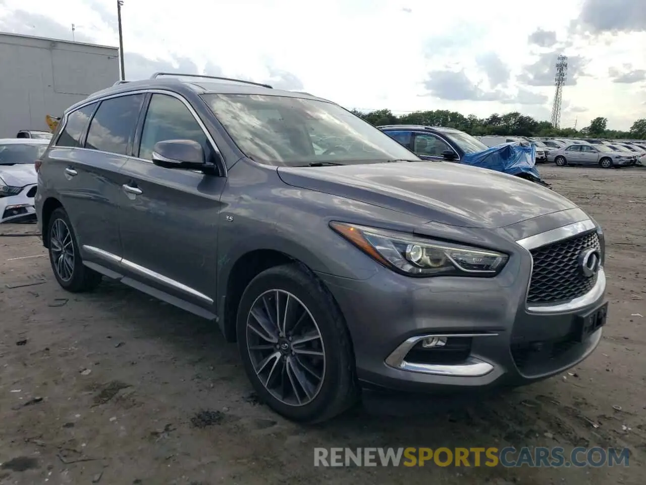4 Photograph of a damaged car 5N1DL0MM3KC507445 INFINITI QX60 2019