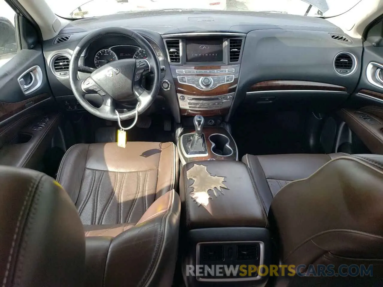 8 Photograph of a damaged car 5N1DL0MM3KC507445 INFINITI QX60 2019