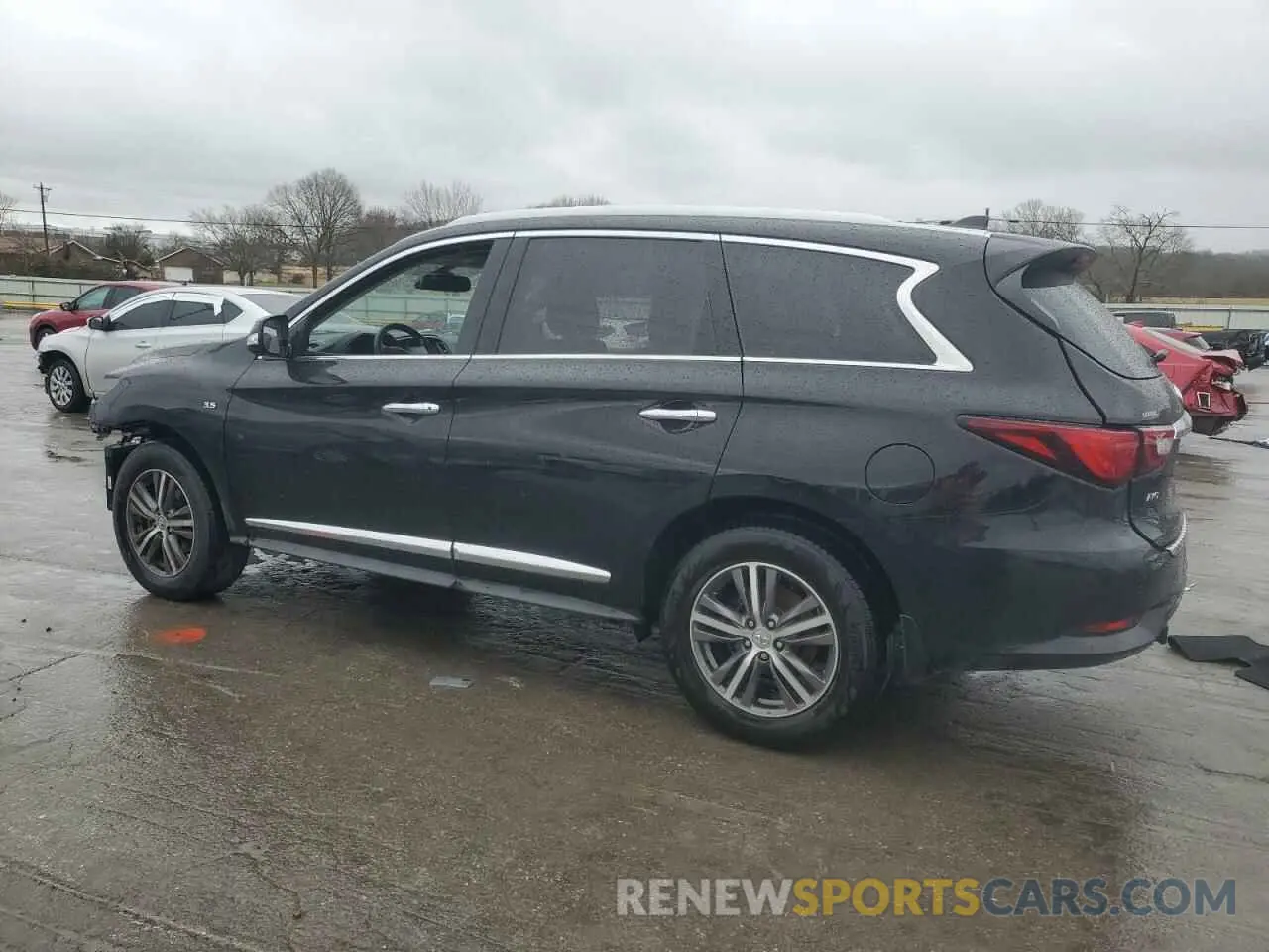 2 Photograph of a damaged car 5N1DL0MM3KC549128 INFINITI QX60 2019