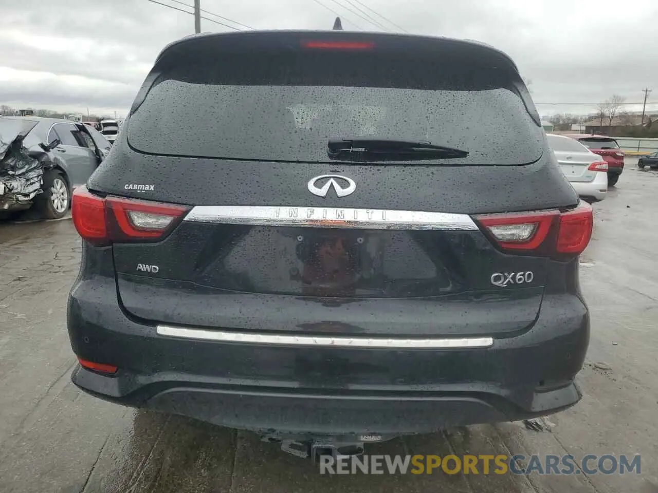 6 Photograph of a damaged car 5N1DL0MM3KC549128 INFINITI QX60 2019