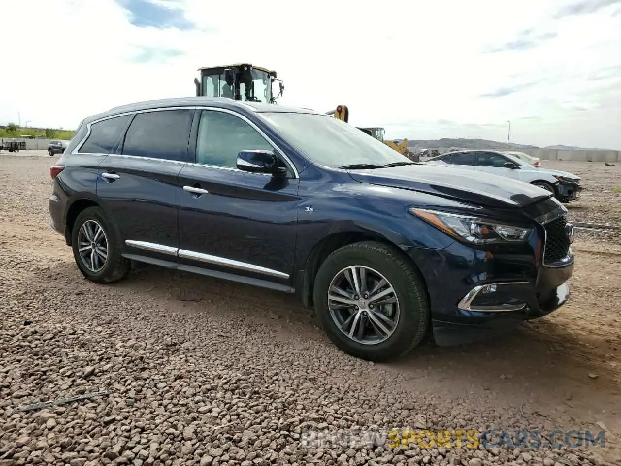 4 Photograph of a damaged car 5N1DL0MM3KC549369 INFINITI QX60 2019
