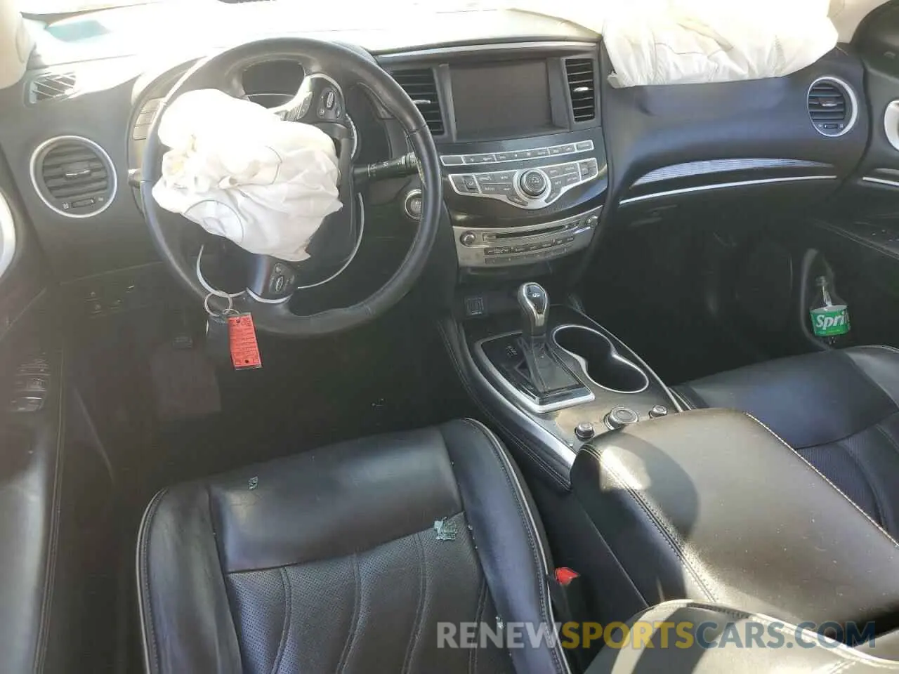 8 Photograph of a damaged car 5N1DL0MM3KC549985 INFINITI QX60 2019