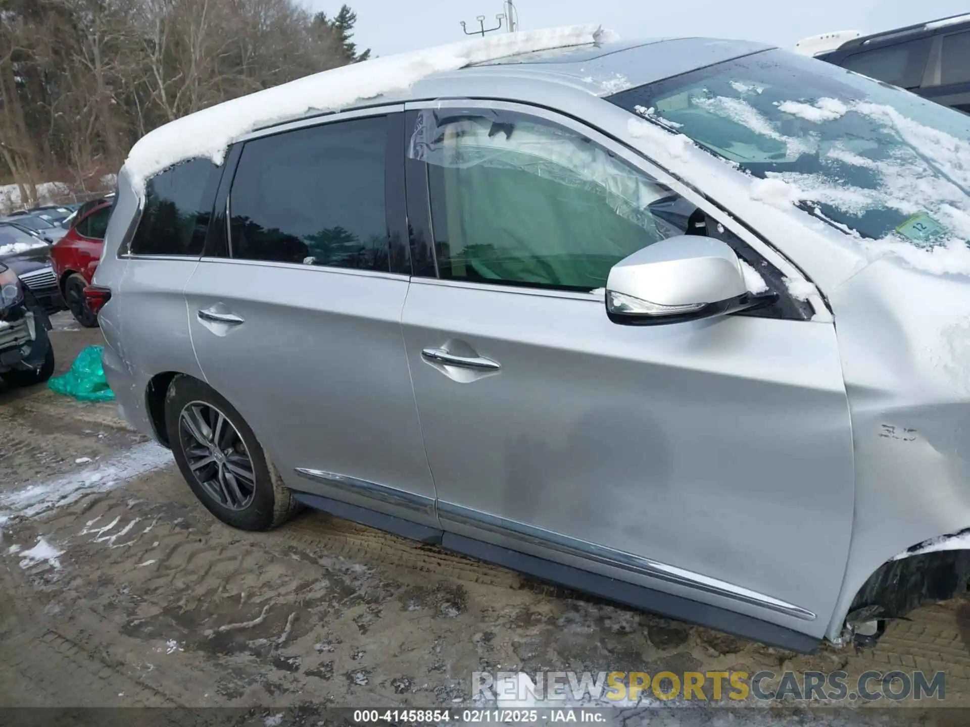 14 Photograph of a damaged car 5N1DL0MM3KC557102 INFINITI QX60 2019