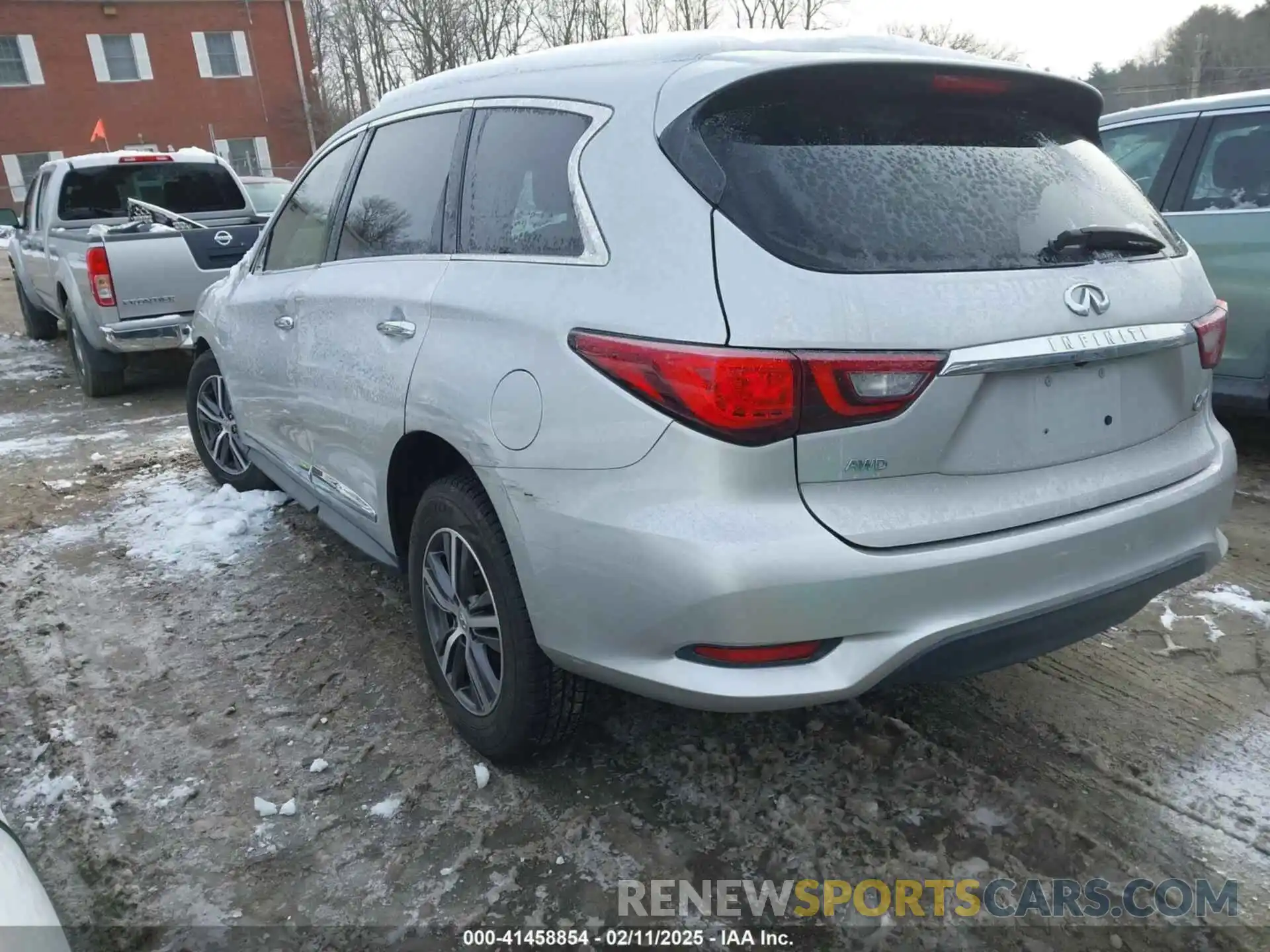 3 Photograph of a damaged car 5N1DL0MM3KC557102 INFINITI QX60 2019