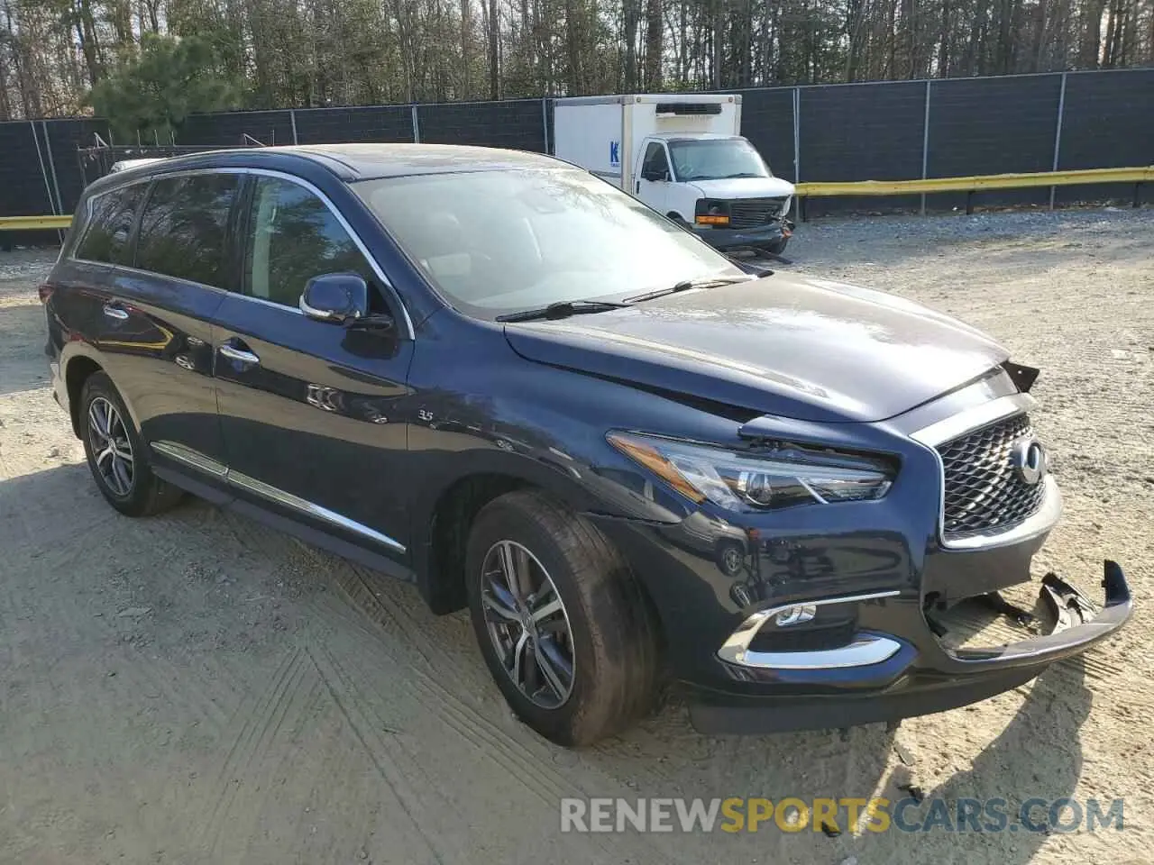 4 Photograph of a damaged car 5N1DL0MM3KC559206 INFINITI QX60 2019