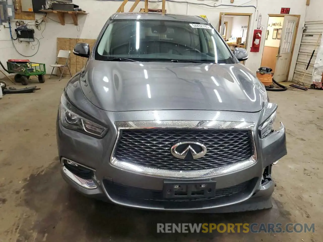 5 Photograph of a damaged car 5N1DL0MM3KC566592 INFINITI QX60 2019