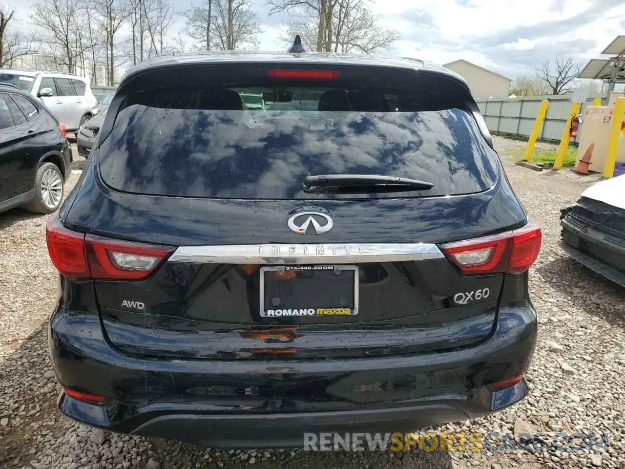 6 Photograph of a damaged car 5N1DL0MM3KC567452 INFINITI QX60 2019