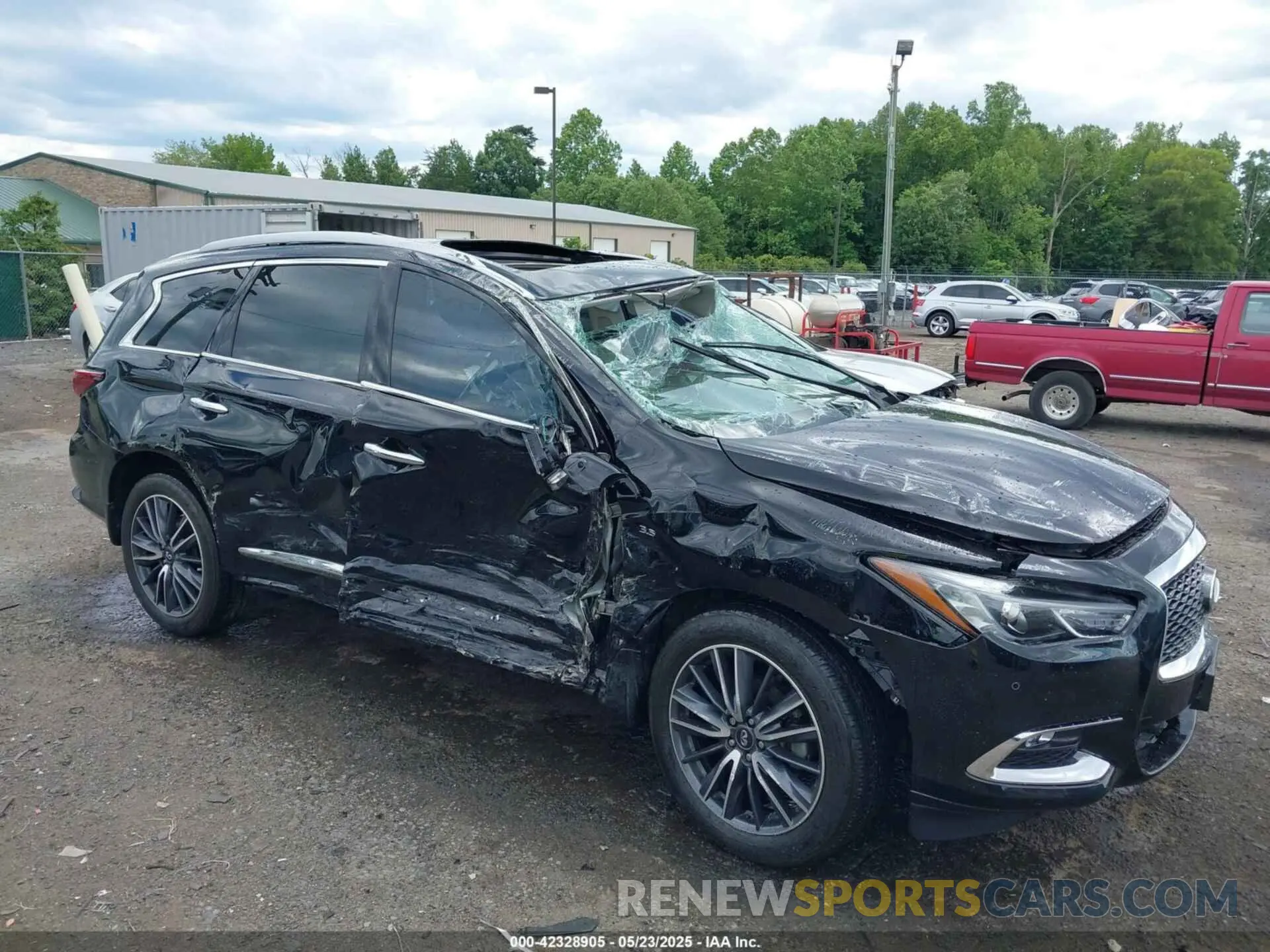 1 Photograph of a damaged car 5N1DL0MM4KC505140 INFINITI QX60 2019