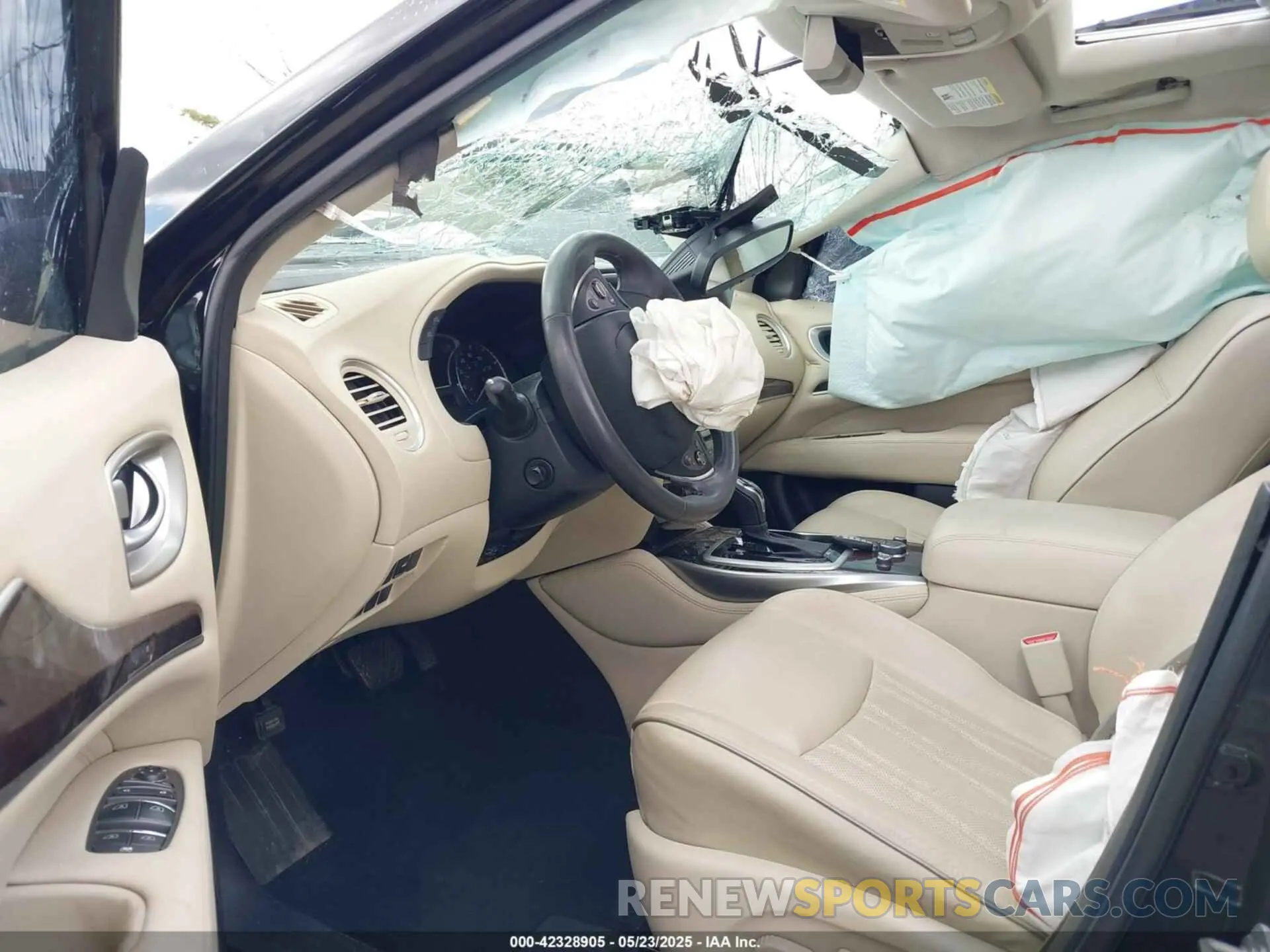 5 Photograph of a damaged car 5N1DL0MM4KC505140 INFINITI QX60 2019