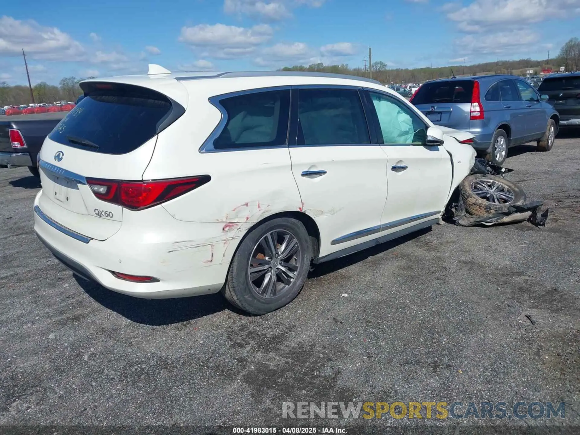4 Photograph of a damaged car 5N1DL0MM4KC521533 INFINITI QX60 2019