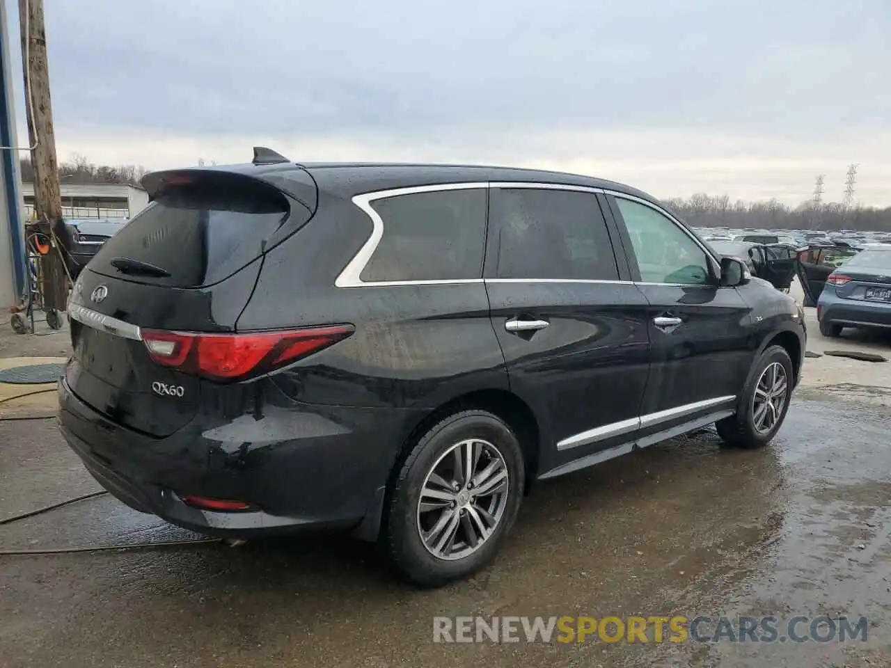 3 Photograph of a damaged car 5N1DL0MM4KC530975 INFINITI QX60 2019