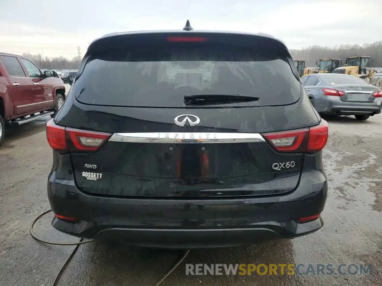 6 Photograph of a damaged car 5N1DL0MM4KC530975 INFINITI QX60 2019