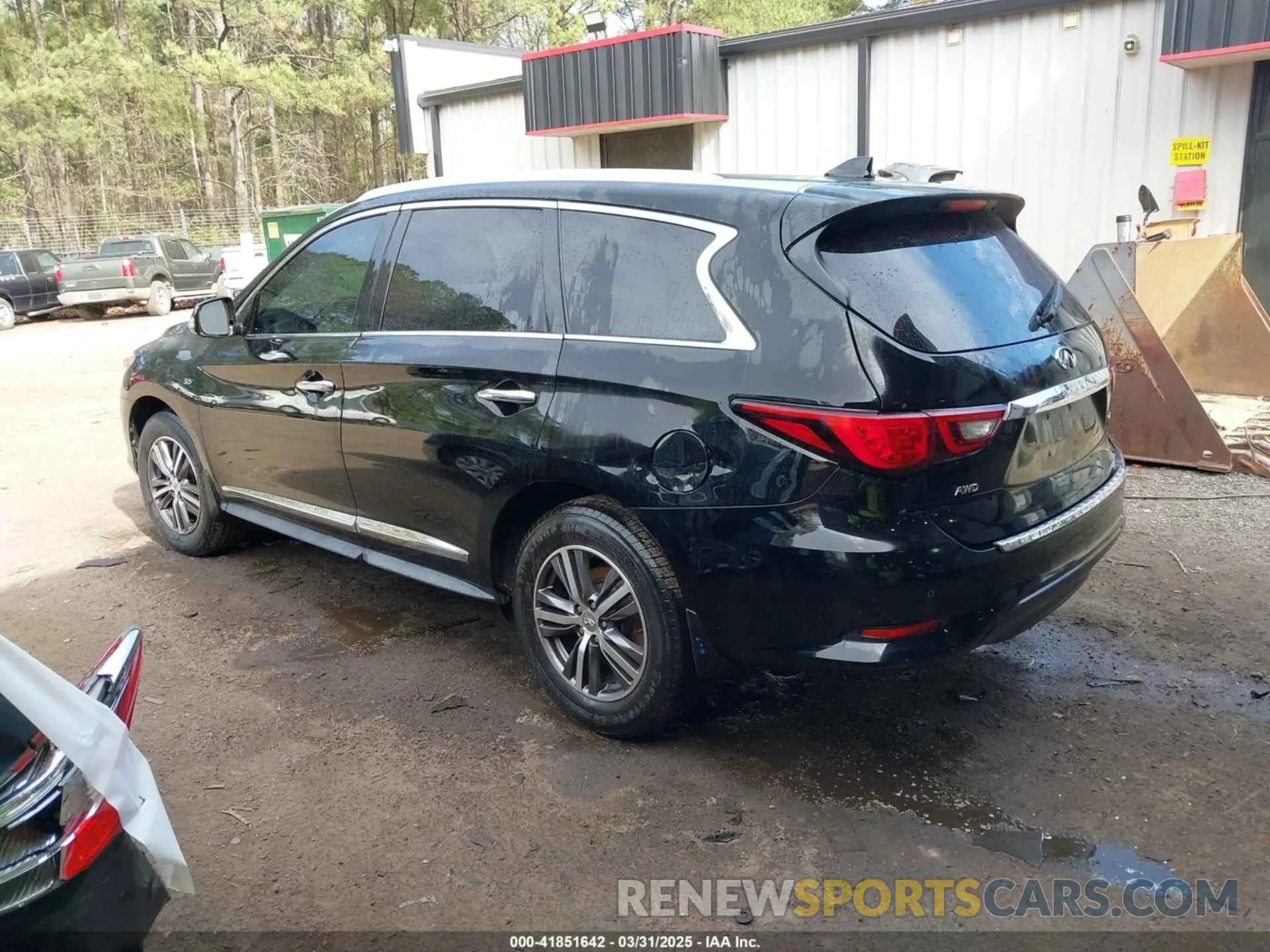 3 Photograph of a damaged car 5N1DL0MM4KC554662 INFINITI QX60 2019