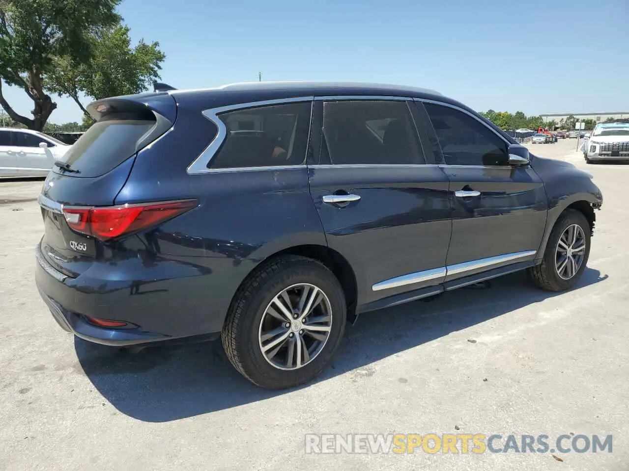 3 Photograph of a damaged car 5N1DL0MM4KC557187 INFINITI QX60 2019