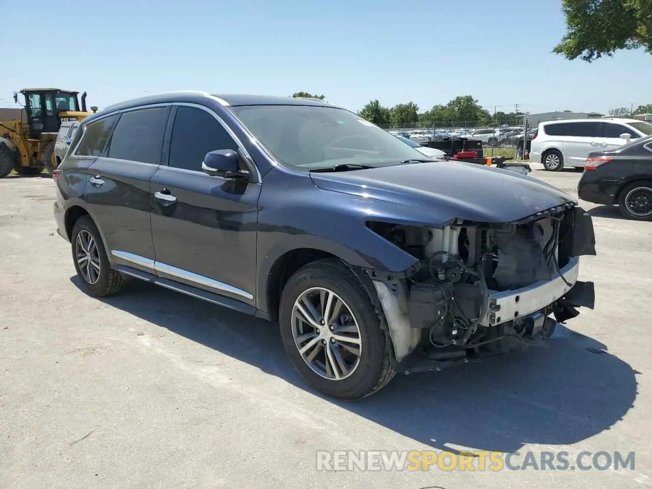 4 Photograph of a damaged car 5N1DL0MM4KC557187 INFINITI QX60 2019
