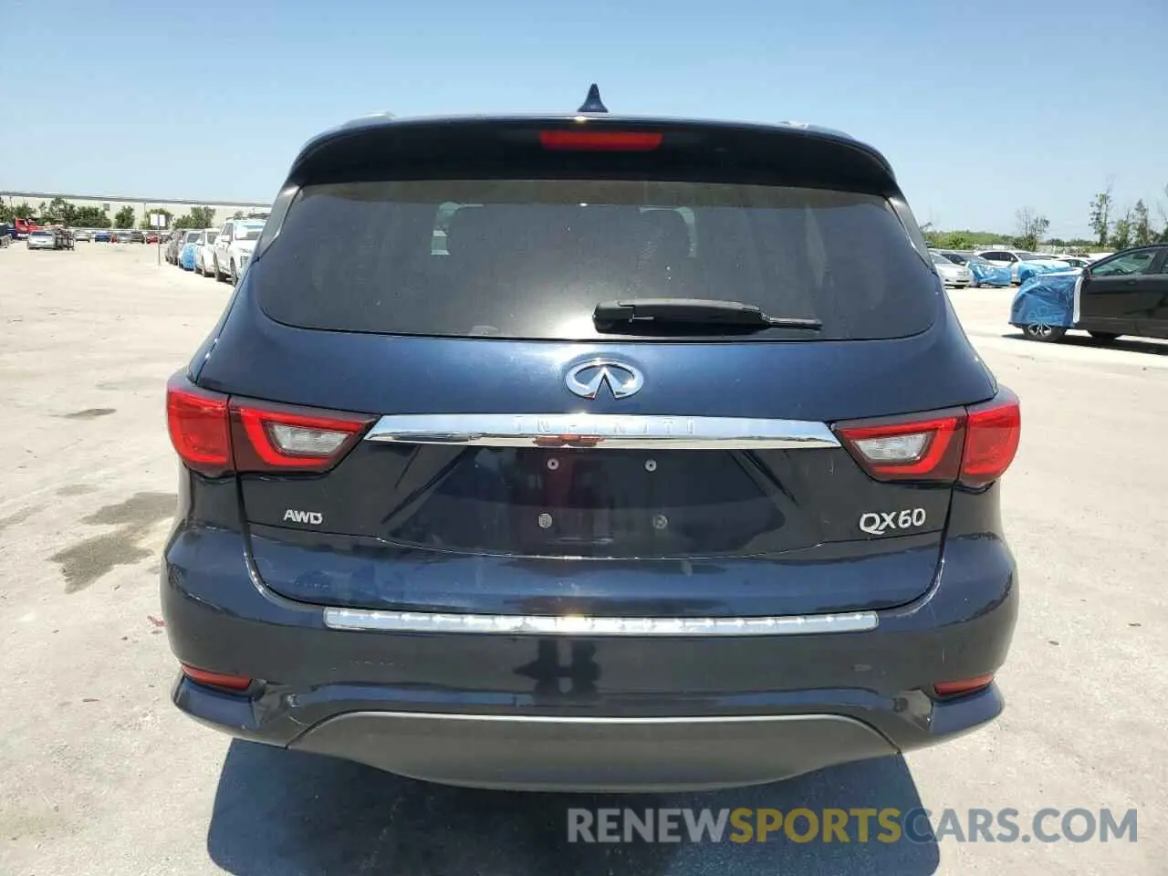 6 Photograph of a damaged car 5N1DL0MM4KC557187 INFINITI QX60 2019