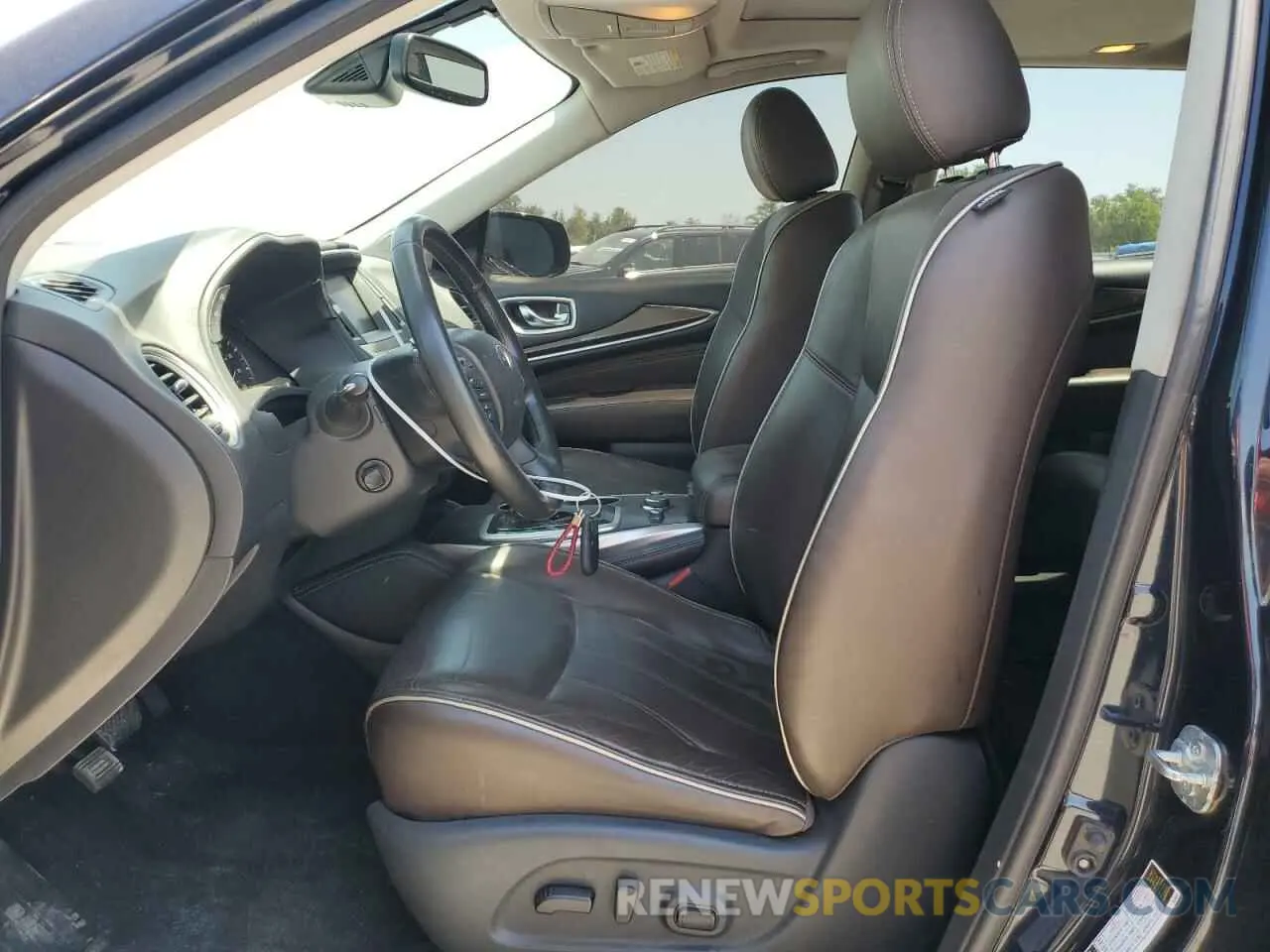 7 Photograph of a damaged car 5N1DL0MM4KC557187 INFINITI QX60 2019