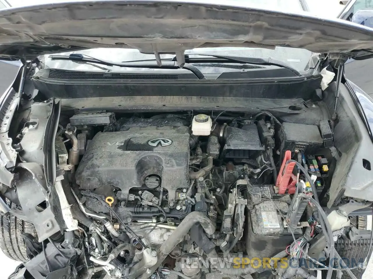 14 Photograph of a damaged car 5N1DL0MM4KC568531 INFINITI QX60 2019