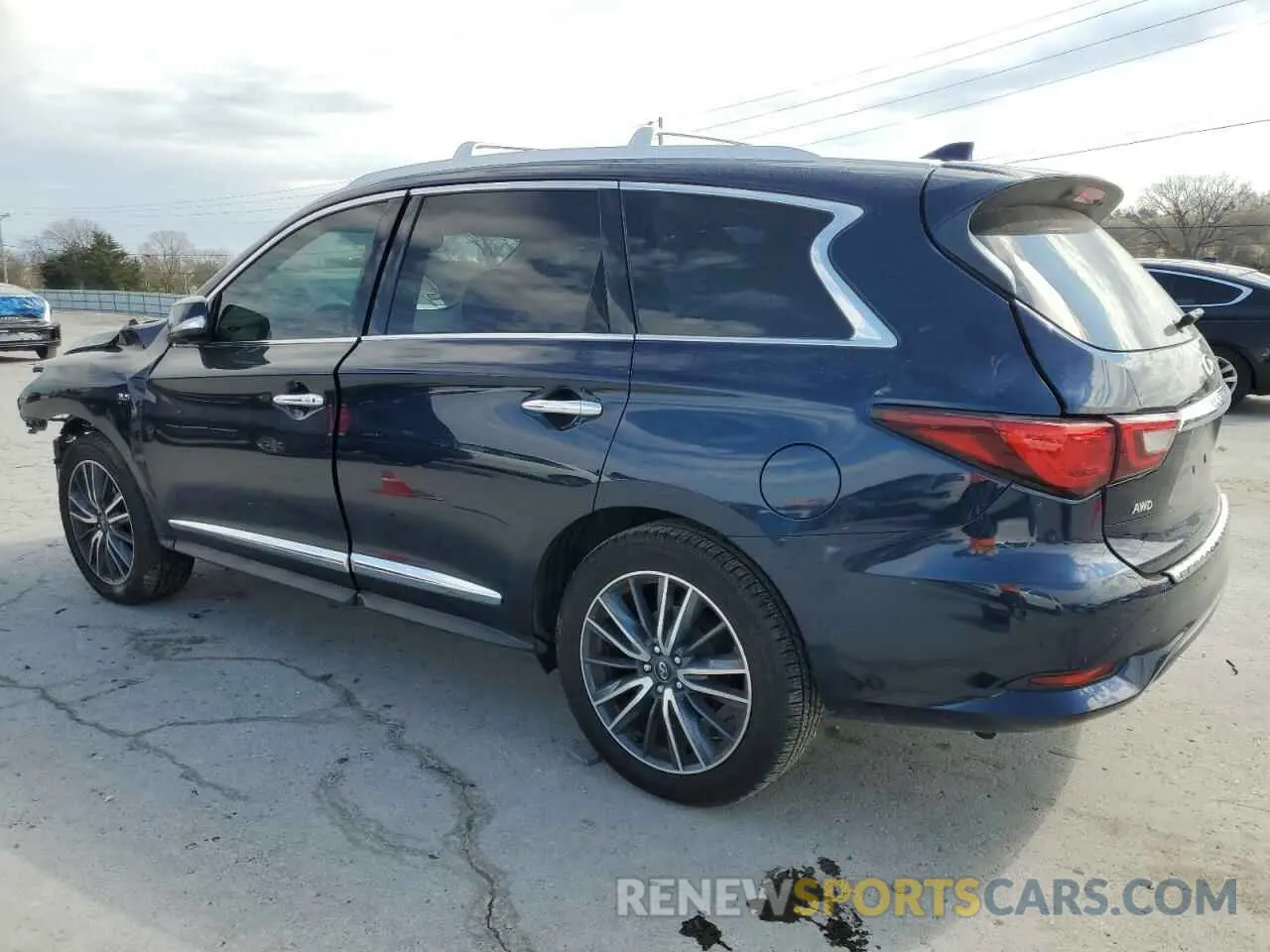 2 Photograph of a damaged car 5N1DL0MM4KC568531 INFINITI QX60 2019