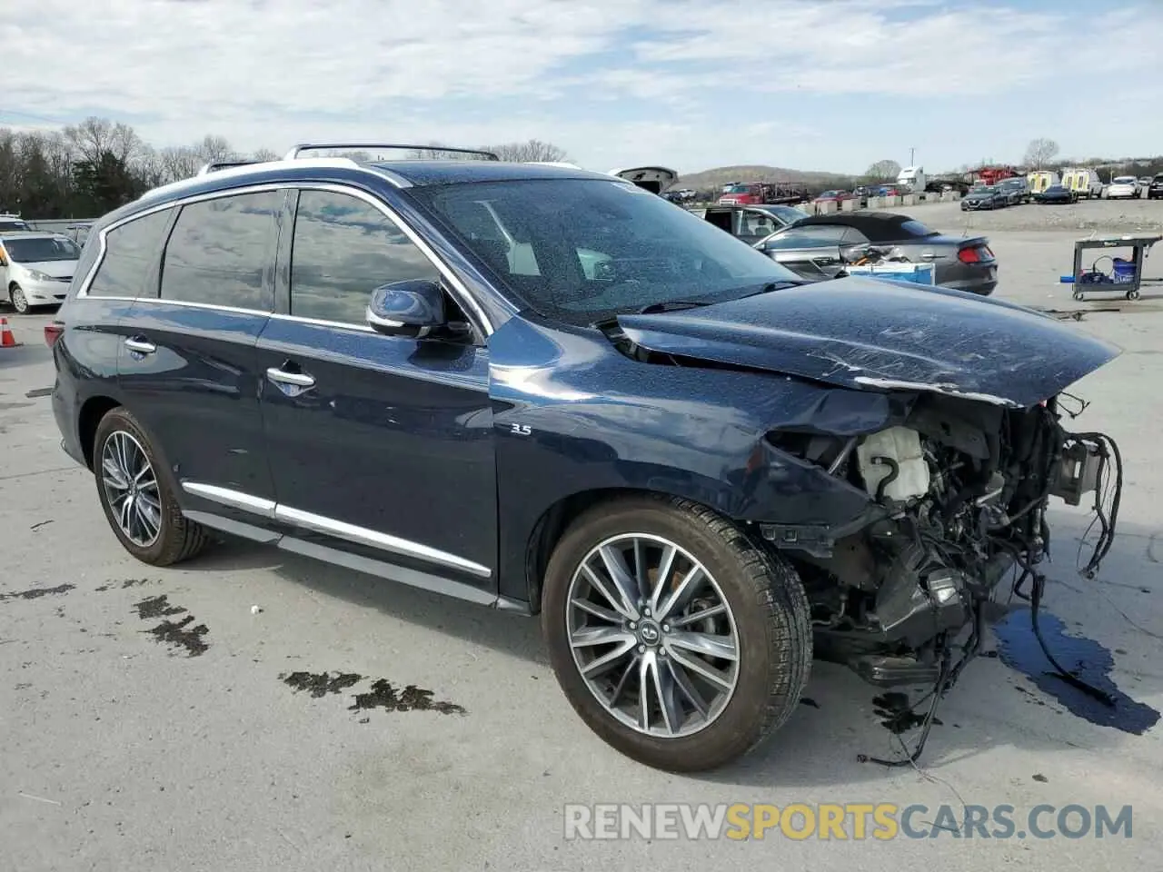 4 Photograph of a damaged car 5N1DL0MM4KC568531 INFINITI QX60 2019