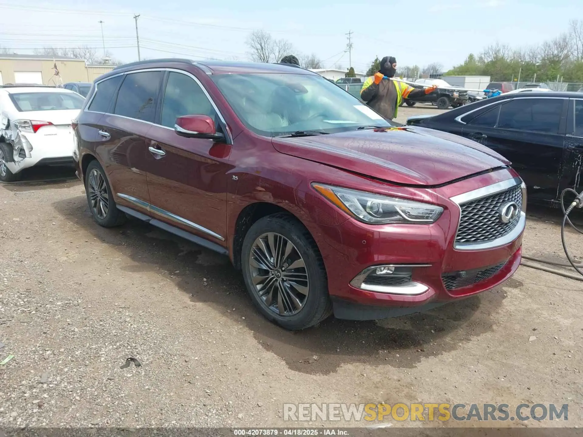 1 Photograph of a damaged car 5N1DL0MM5KC515014 INFINITI QX60 2019