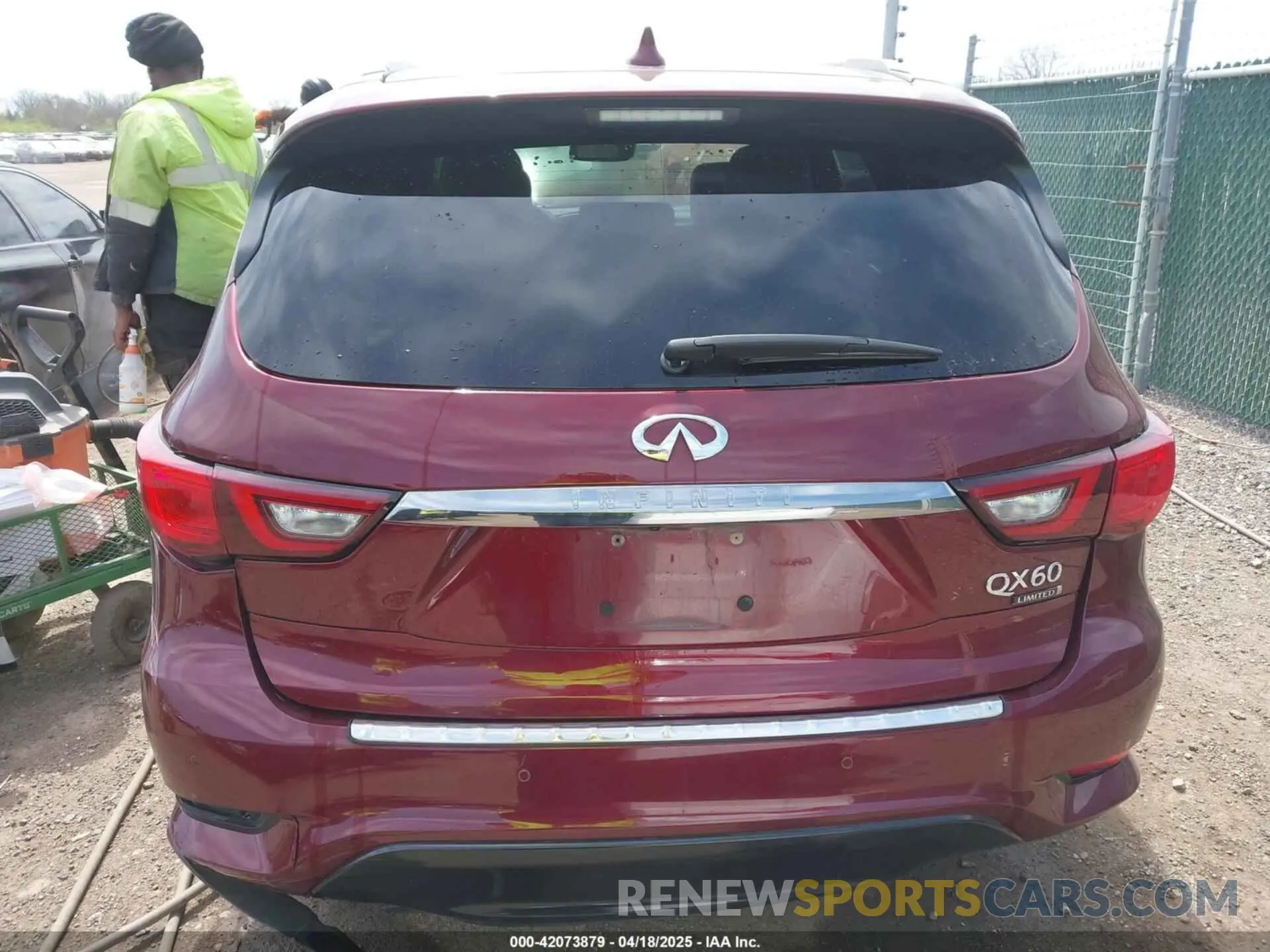 16 Photograph of a damaged car 5N1DL0MM5KC515014 INFINITI QX60 2019