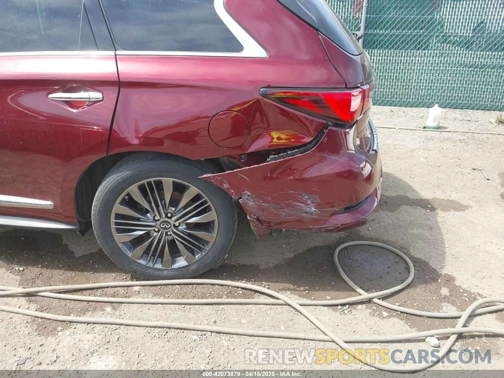 6 Photograph of a damaged car 5N1DL0MM5KC515014 INFINITI QX60 2019