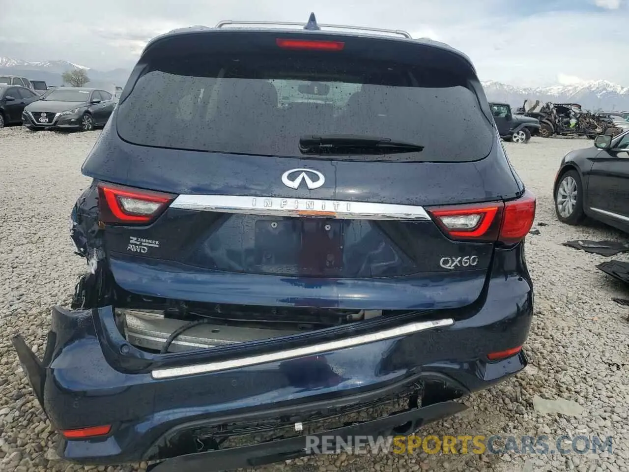 6 Photograph of a damaged car 5N1DL0MM5KC530029 INFINITI QX60 2019