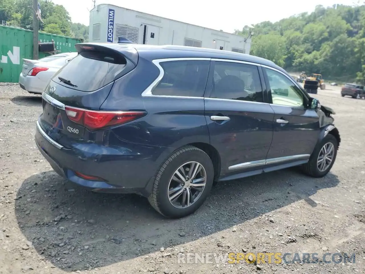3 Photograph of a damaged car 5N1DL0MM5KC563371 INFINITI QX60 2019