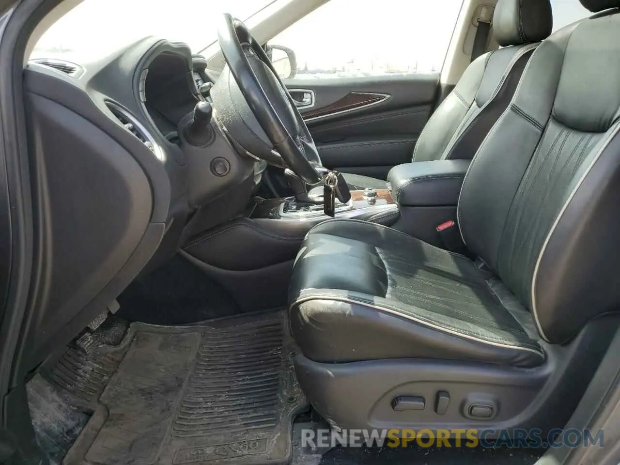 7 Photograph of a damaged car 5N1DL0MM5KC564679 INFINITI QX60 2019