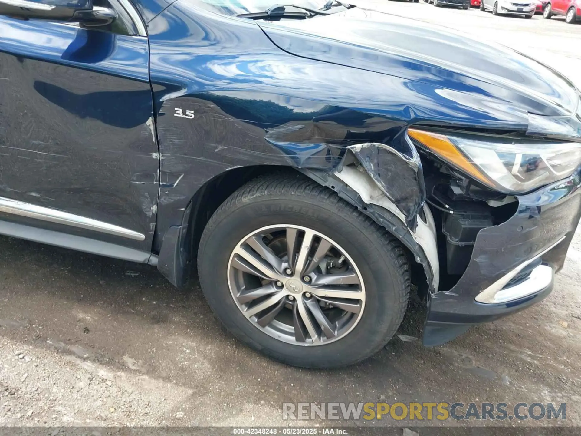 6 Photograph of a damaged car 5N1DL0MM6KC509996 INFINITI QX60 2019