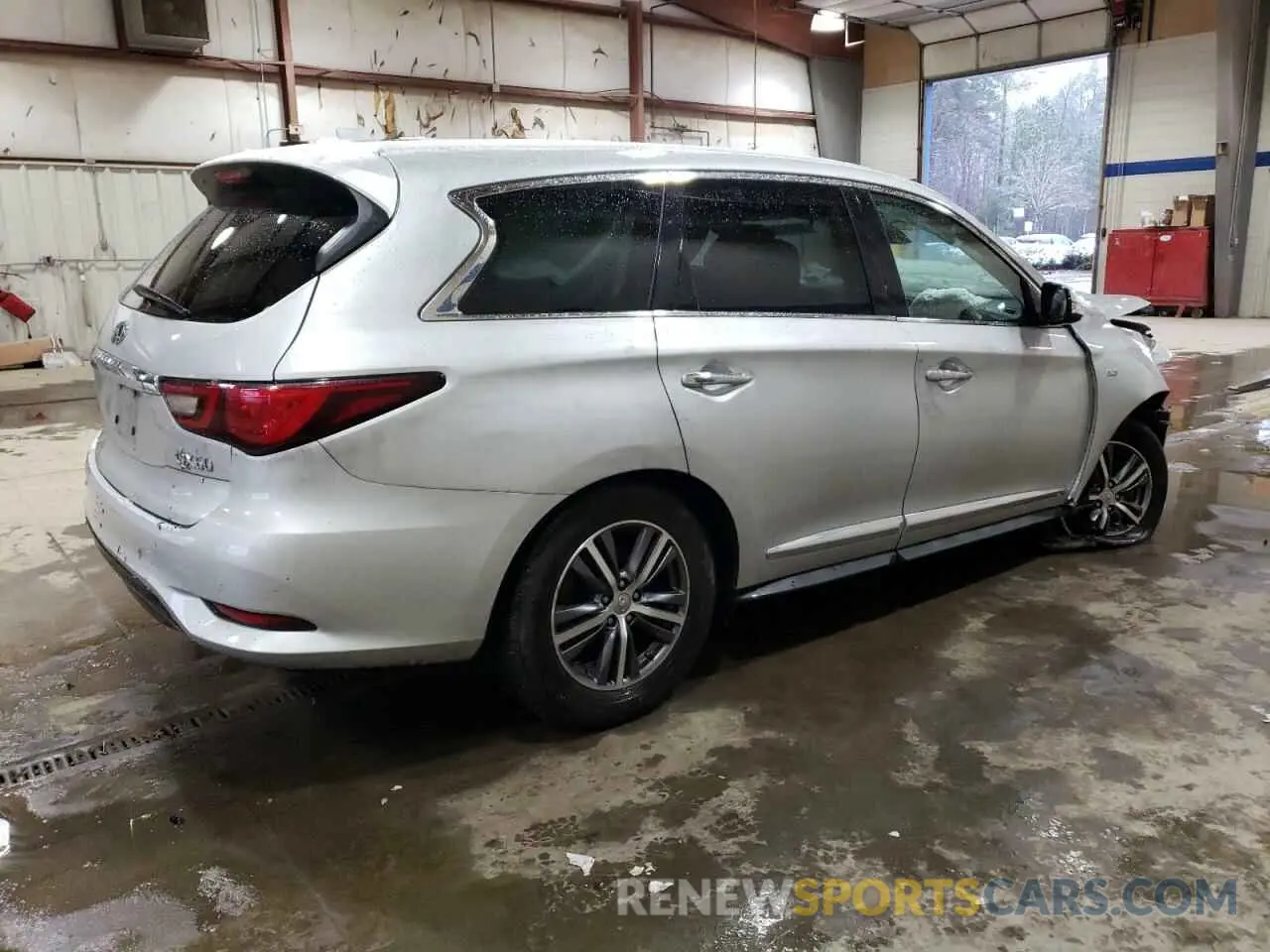 3 Photograph of a damaged car 5N1DL0MM6KC513238 INFINITI QX60 2019