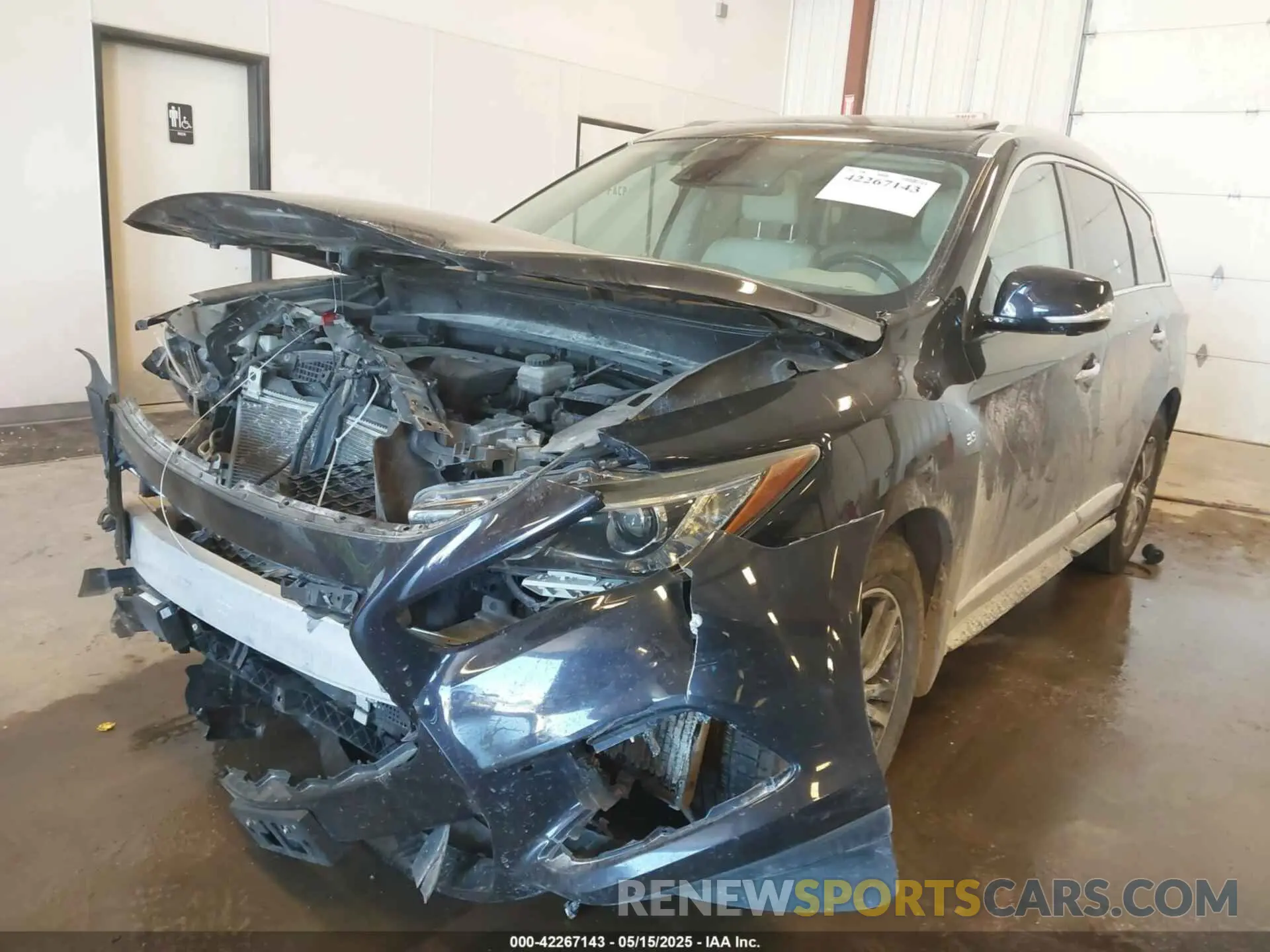 6 Photograph of a damaged car 5N1DL0MM6KC548023 INFINITI QX60 2019