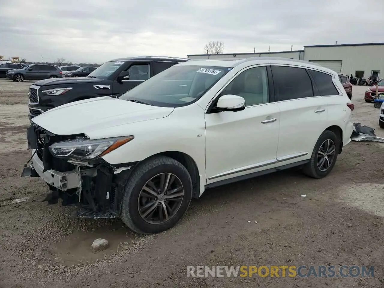1 Photograph of a damaged car 5N1DL0MM6KC551309 INFINITI QX60 2019