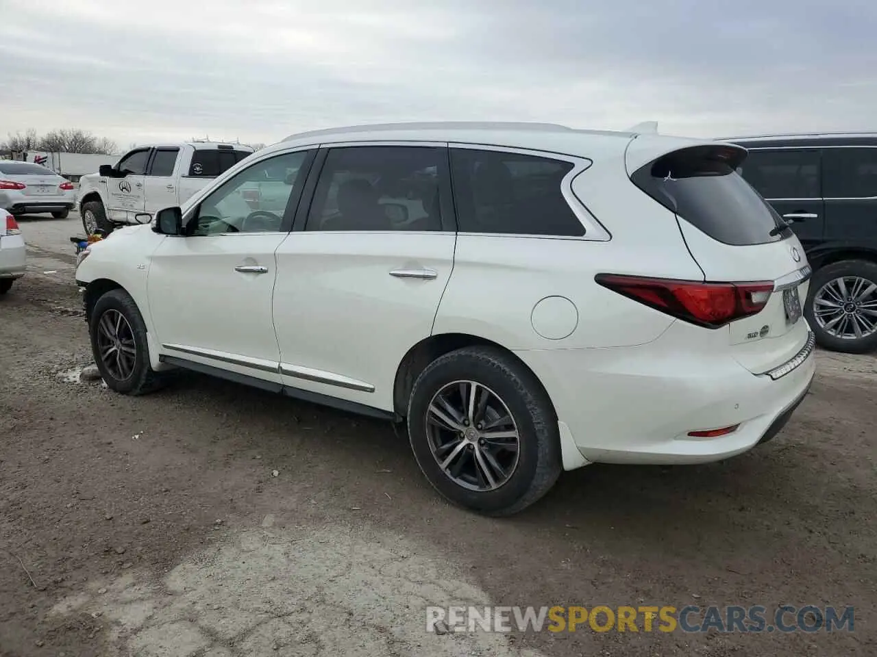 2 Photograph of a damaged car 5N1DL0MM6KC551309 INFINITI QX60 2019