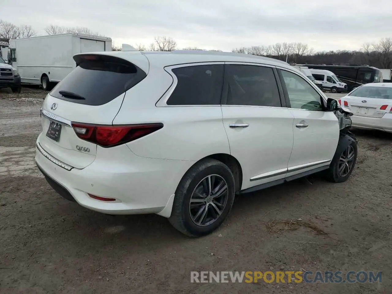 3 Photograph of a damaged car 5N1DL0MM6KC551309 INFINITI QX60 2019