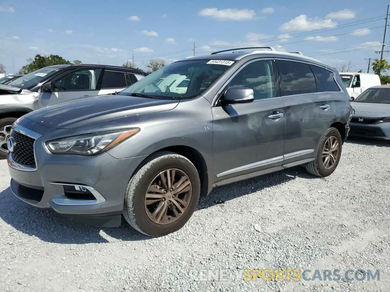 1 Photograph of a damaged car 5N1DL0MM6KC563976 INFINITI QX60 2019