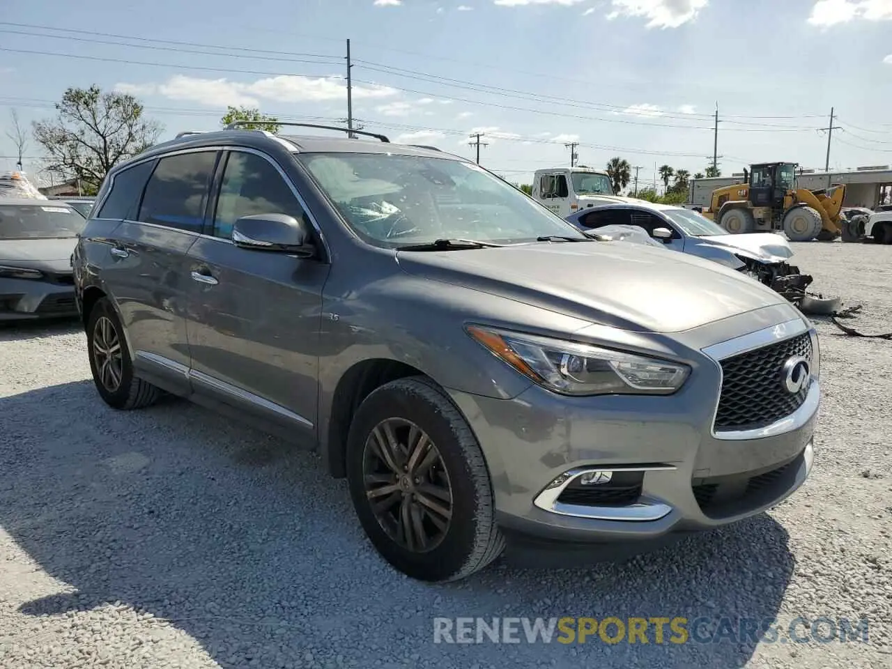4 Photograph of a damaged car 5N1DL0MM6KC563976 INFINITI QX60 2019