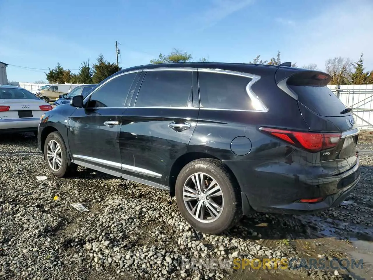 2 Photograph of a damaged car 5N1DL0MM6KC569907 INFINITI QX60 2019