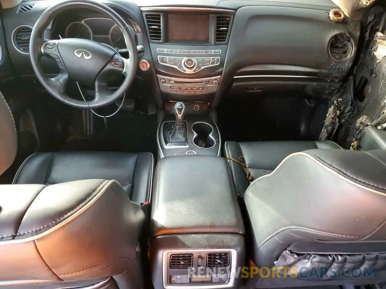 8 Photograph of a damaged car 5N1DL0MM6KC569907 INFINITI QX60 2019