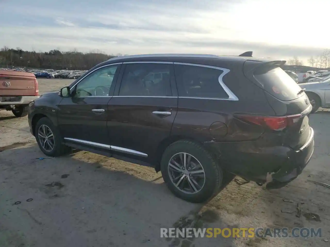 2 Photograph of a damaged car 5N1DL0MM7KC504516 INFINITI QX60 2019