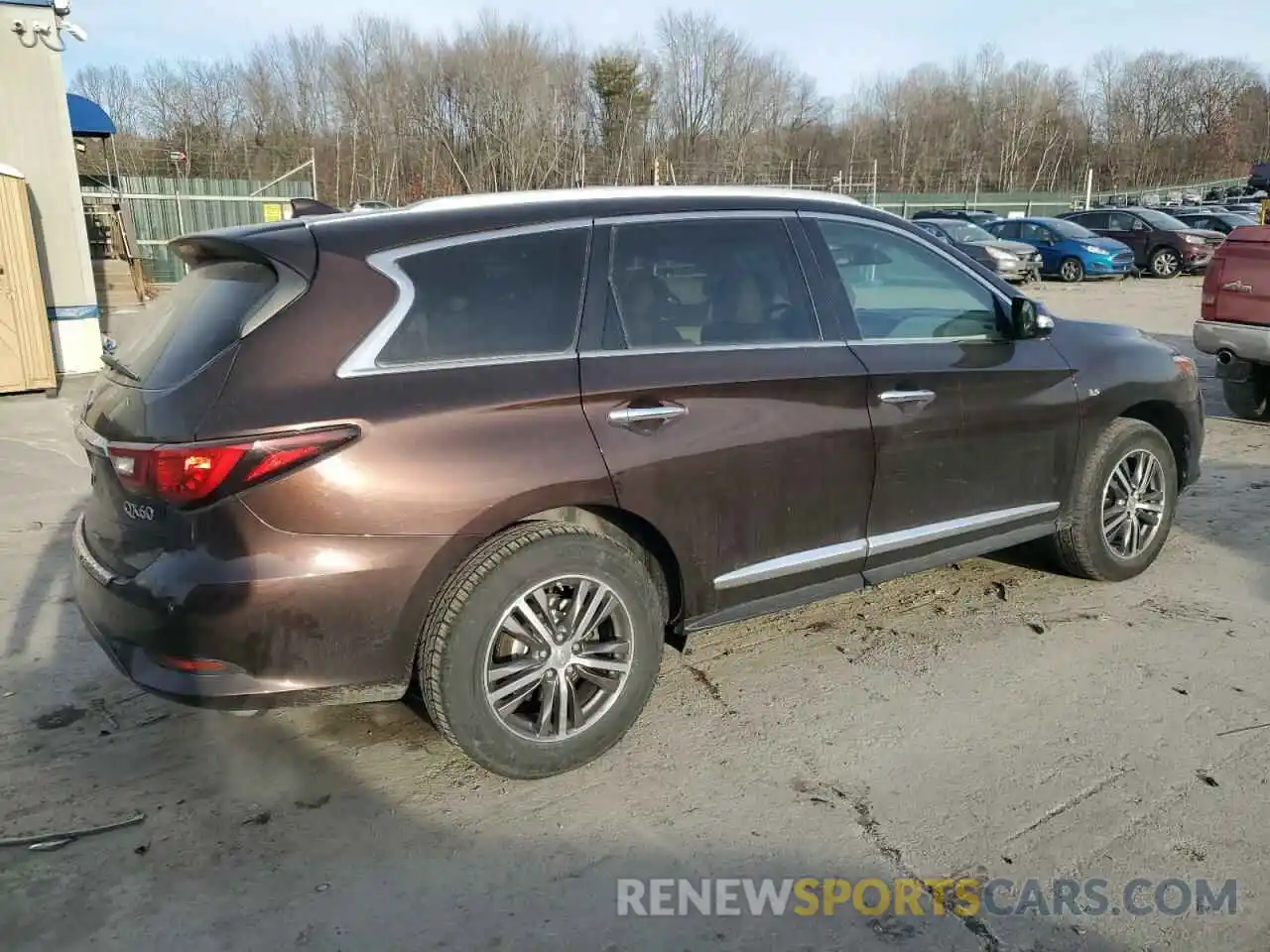 3 Photograph of a damaged car 5N1DL0MM7KC504516 INFINITI QX60 2019